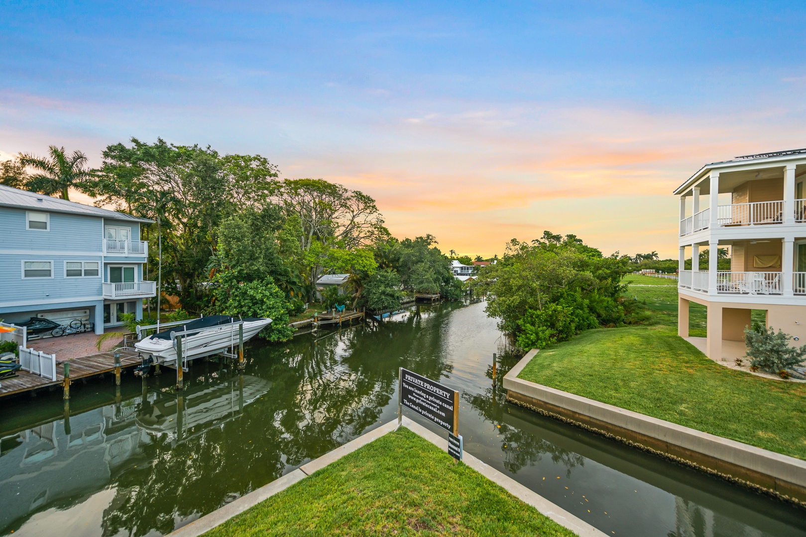 Canal Front Home