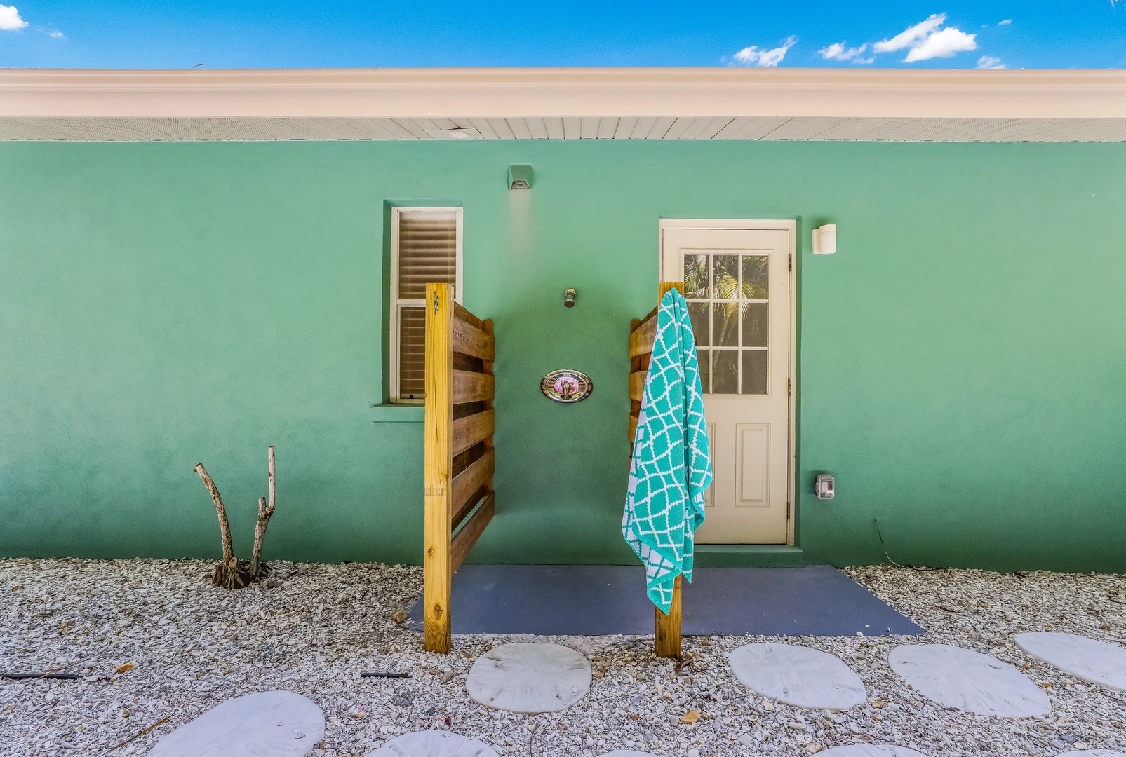 Outdoor shower