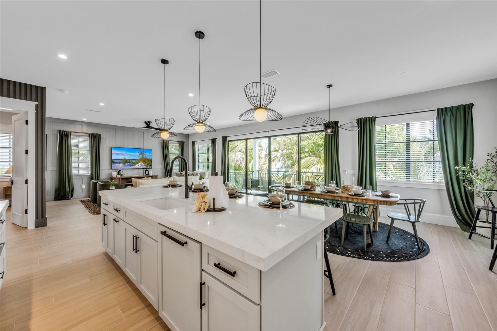 Kitchen and Dining Area