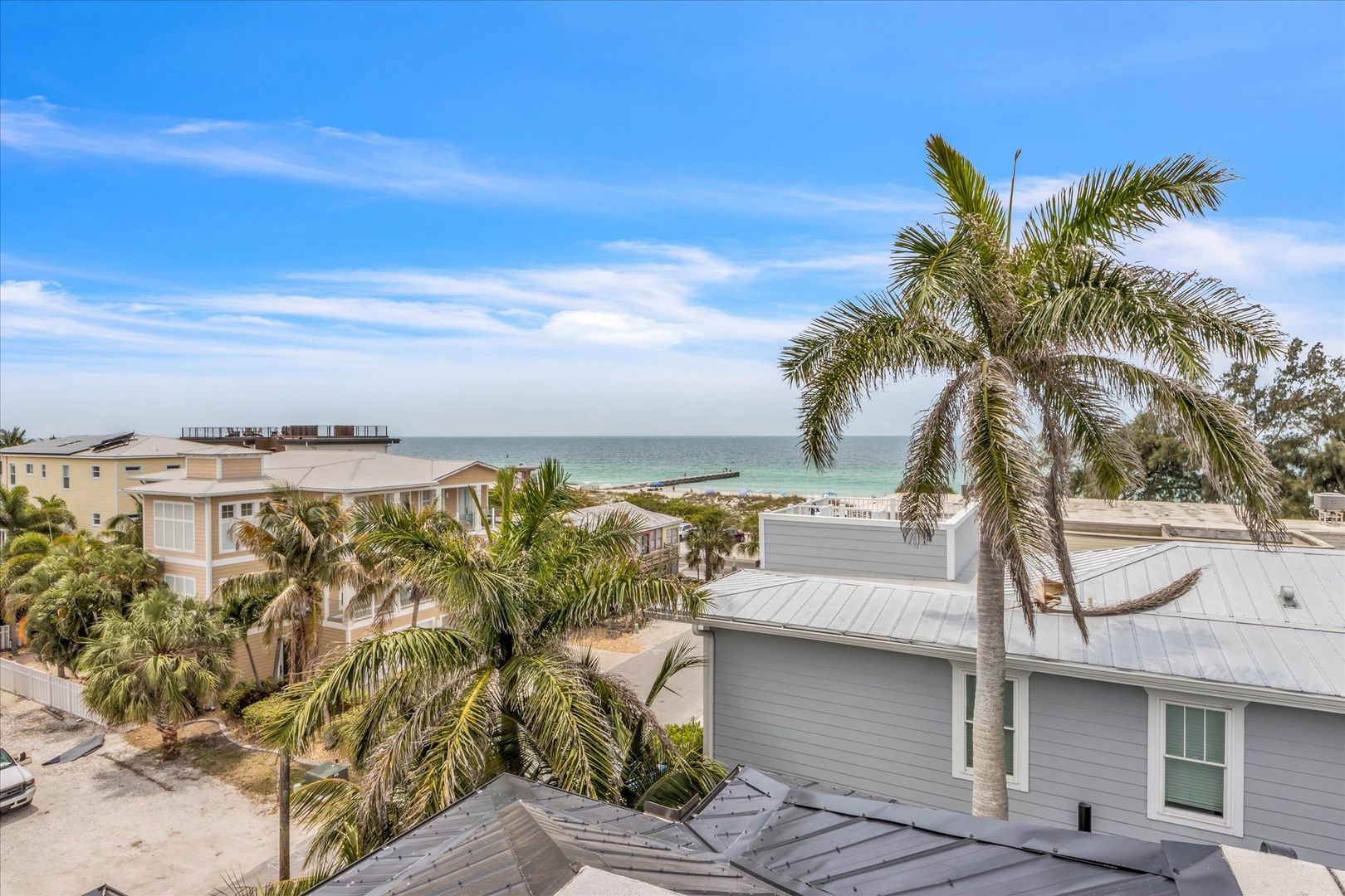 Beach Views from the Rooftop Deck