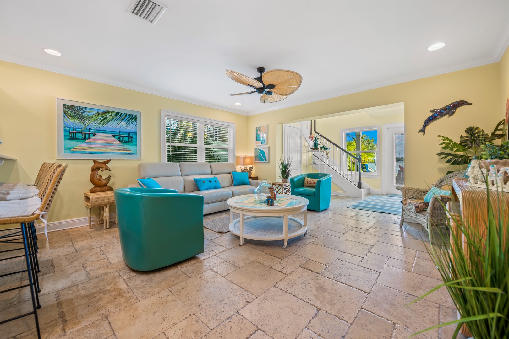 Downstairs Living Area