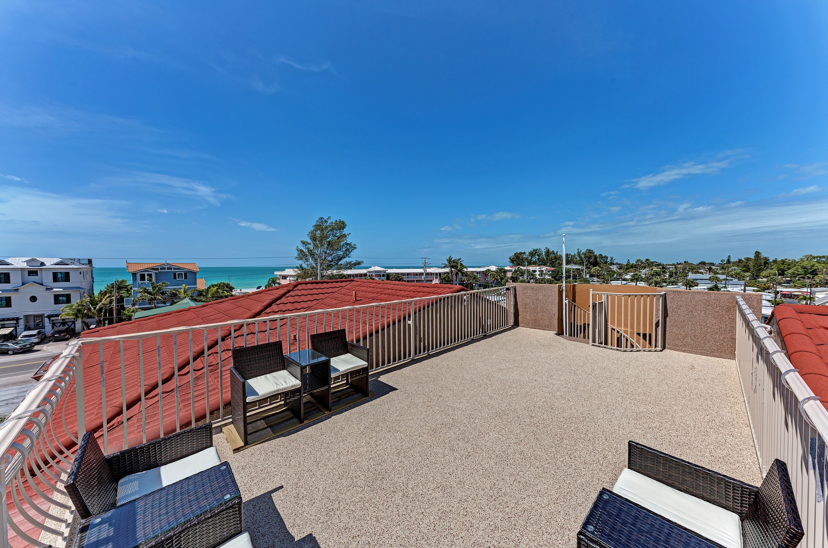 Roof Top Deck - View of Gulf