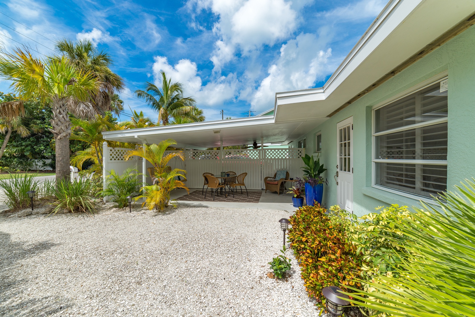 Private Front Covered Porch