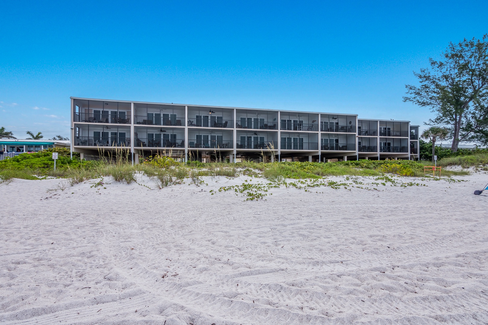 Beach View of Condo