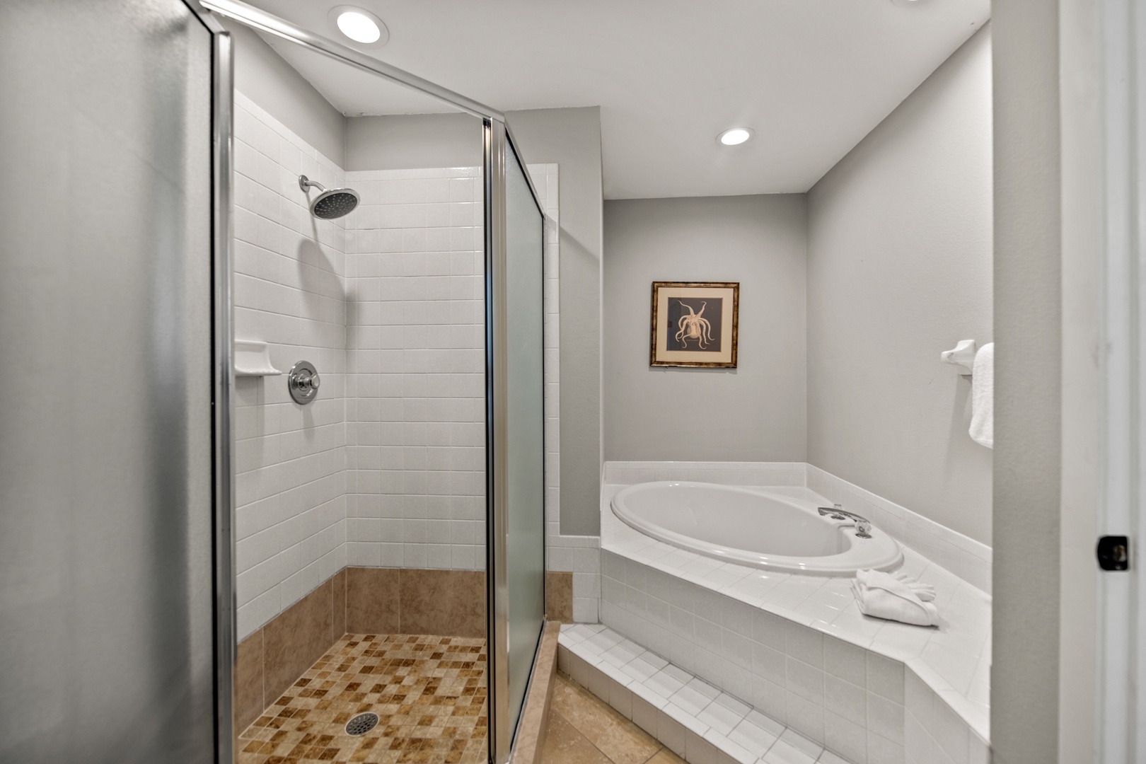 Master En-Suite - Shower/Soaking Tub - Second Floor