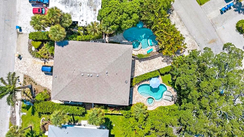 Aerial View of Beach Isle Pool