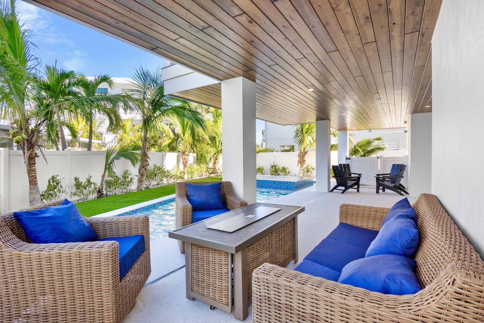 Outdoor Lounge Area