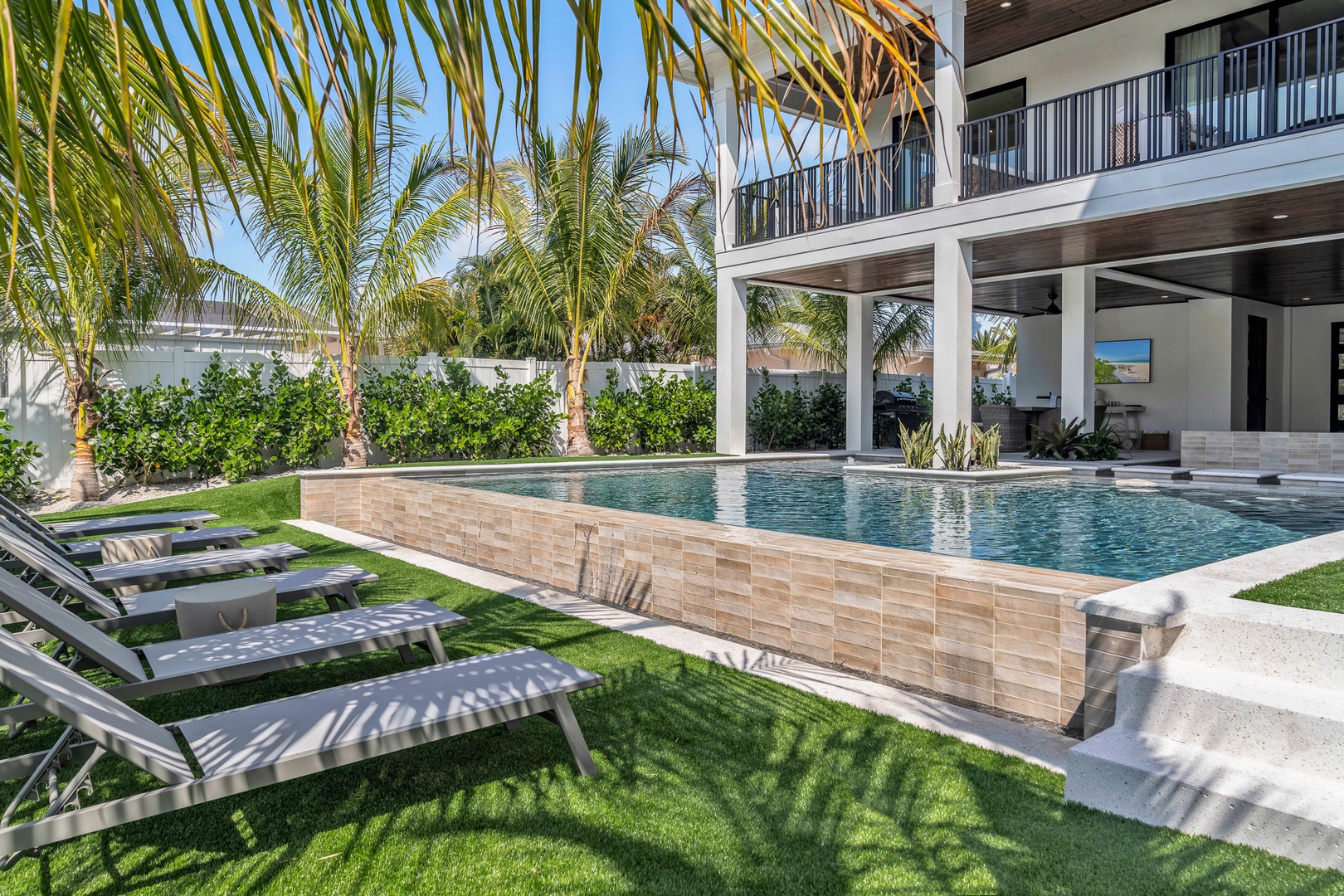 Poolside Lounge Area