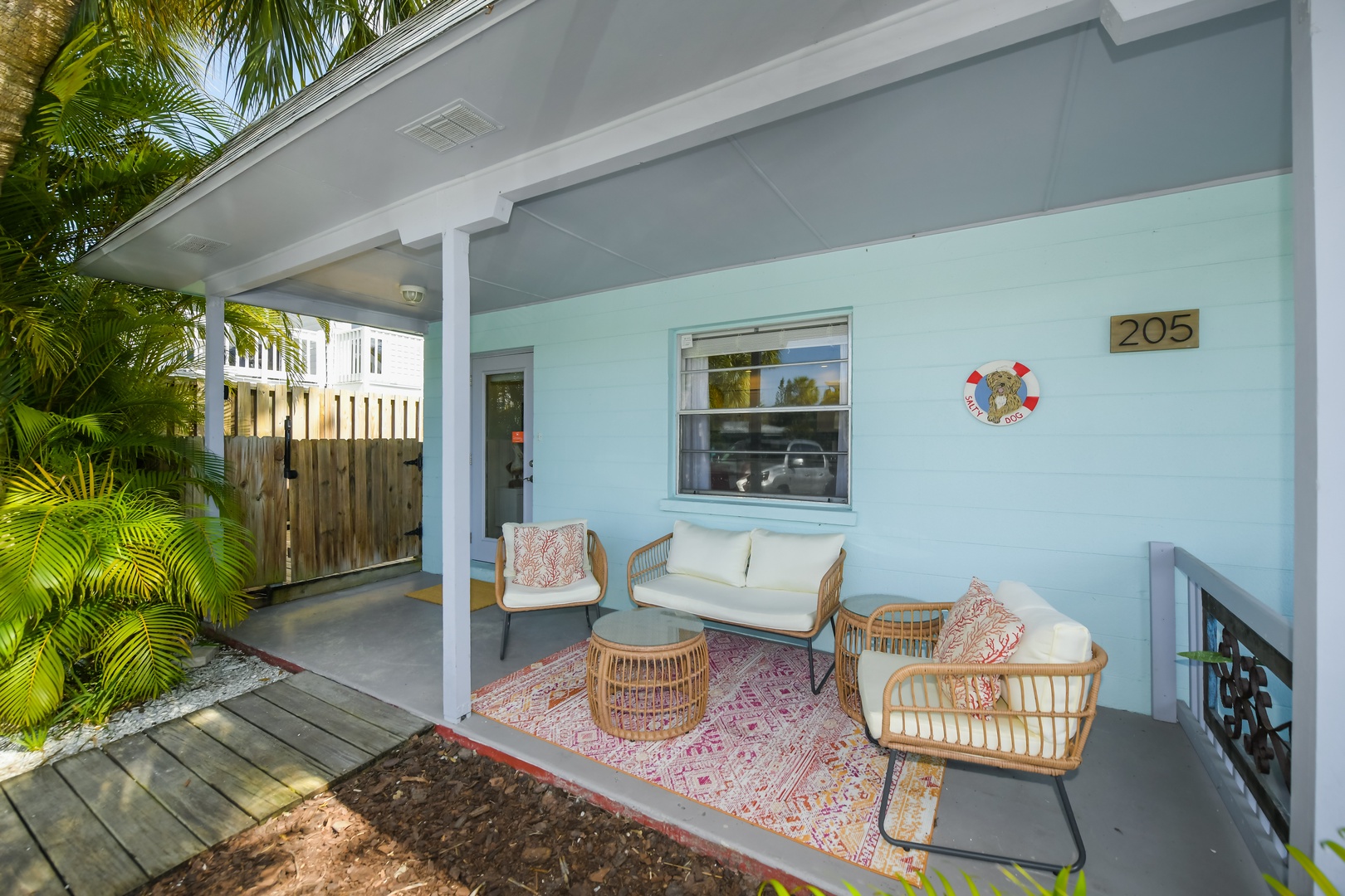 Front Porch with Seating