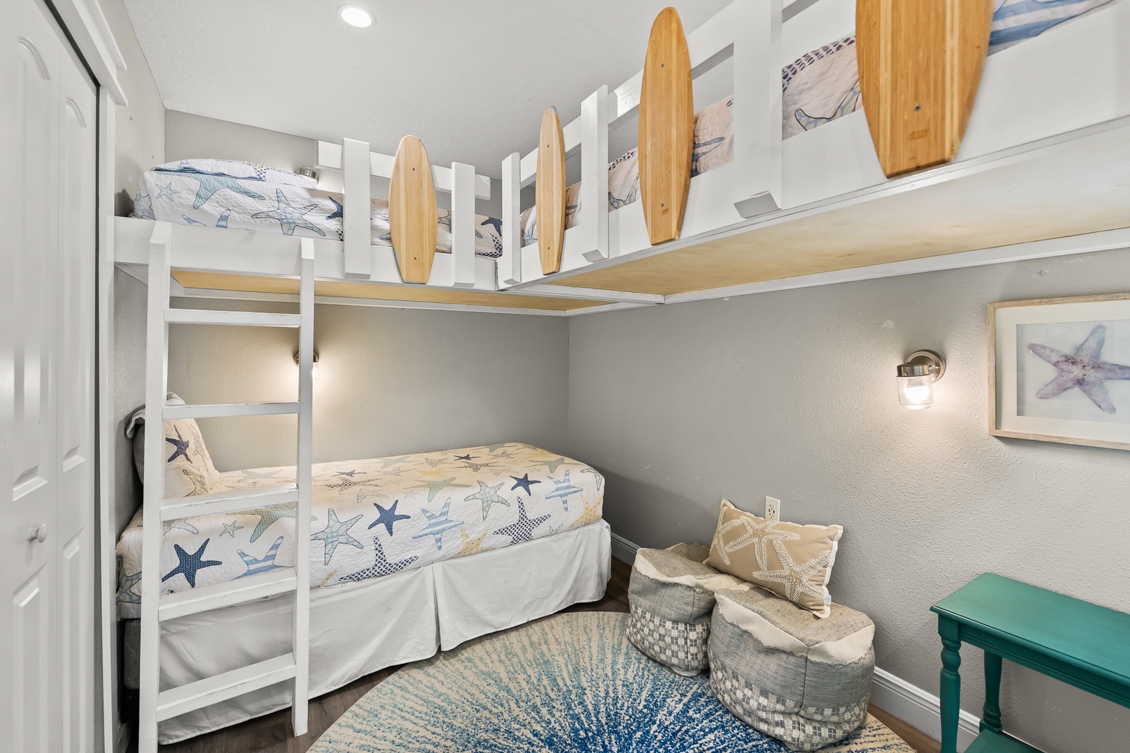 Fourth Bedroom - Two Twin/ Twin Bunk
