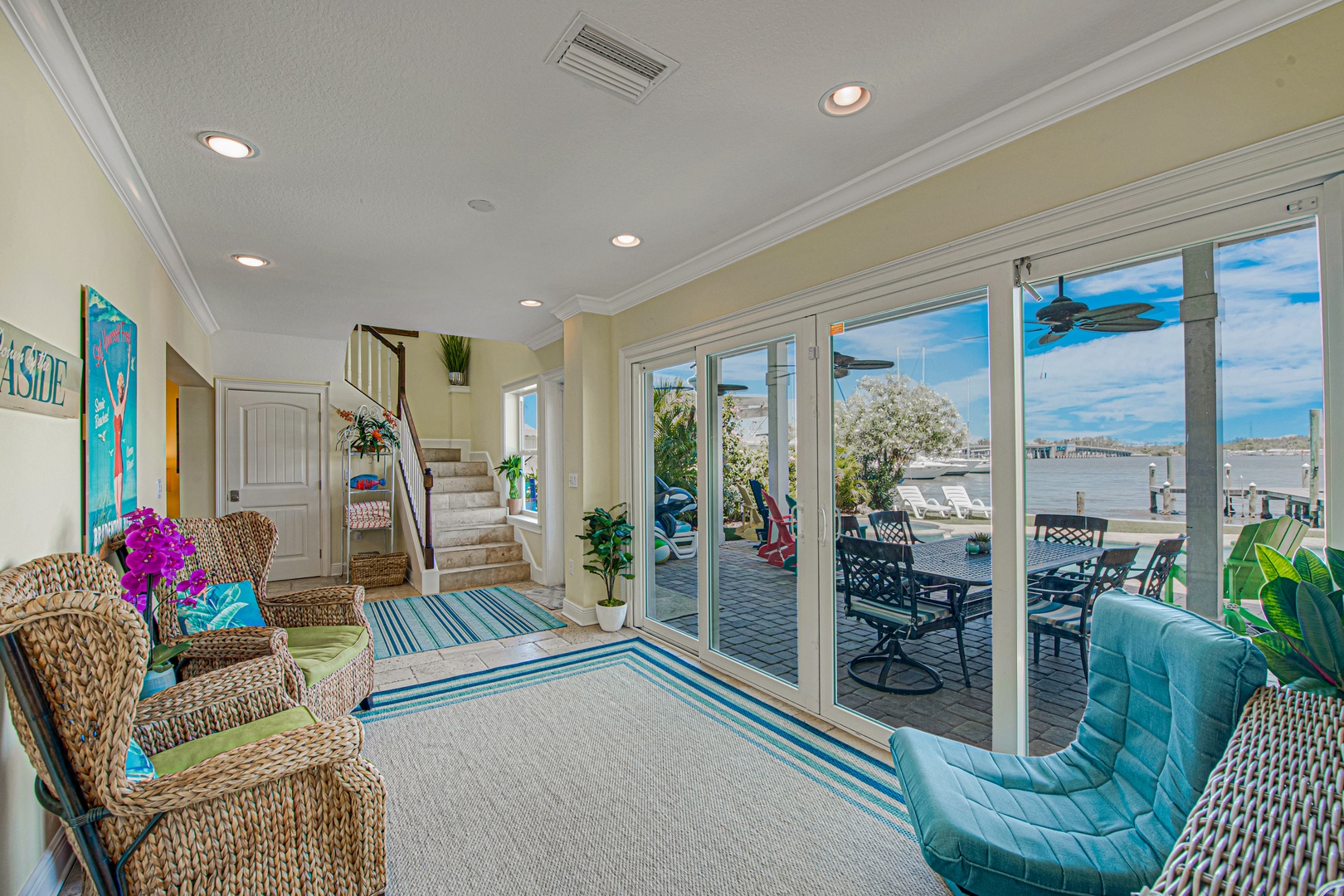 Foyer with Beautiful Views