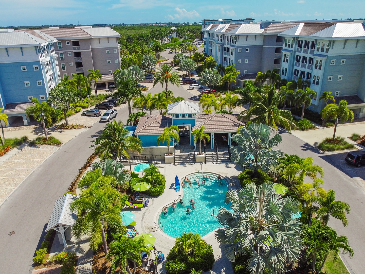 Shared Community Pool Area