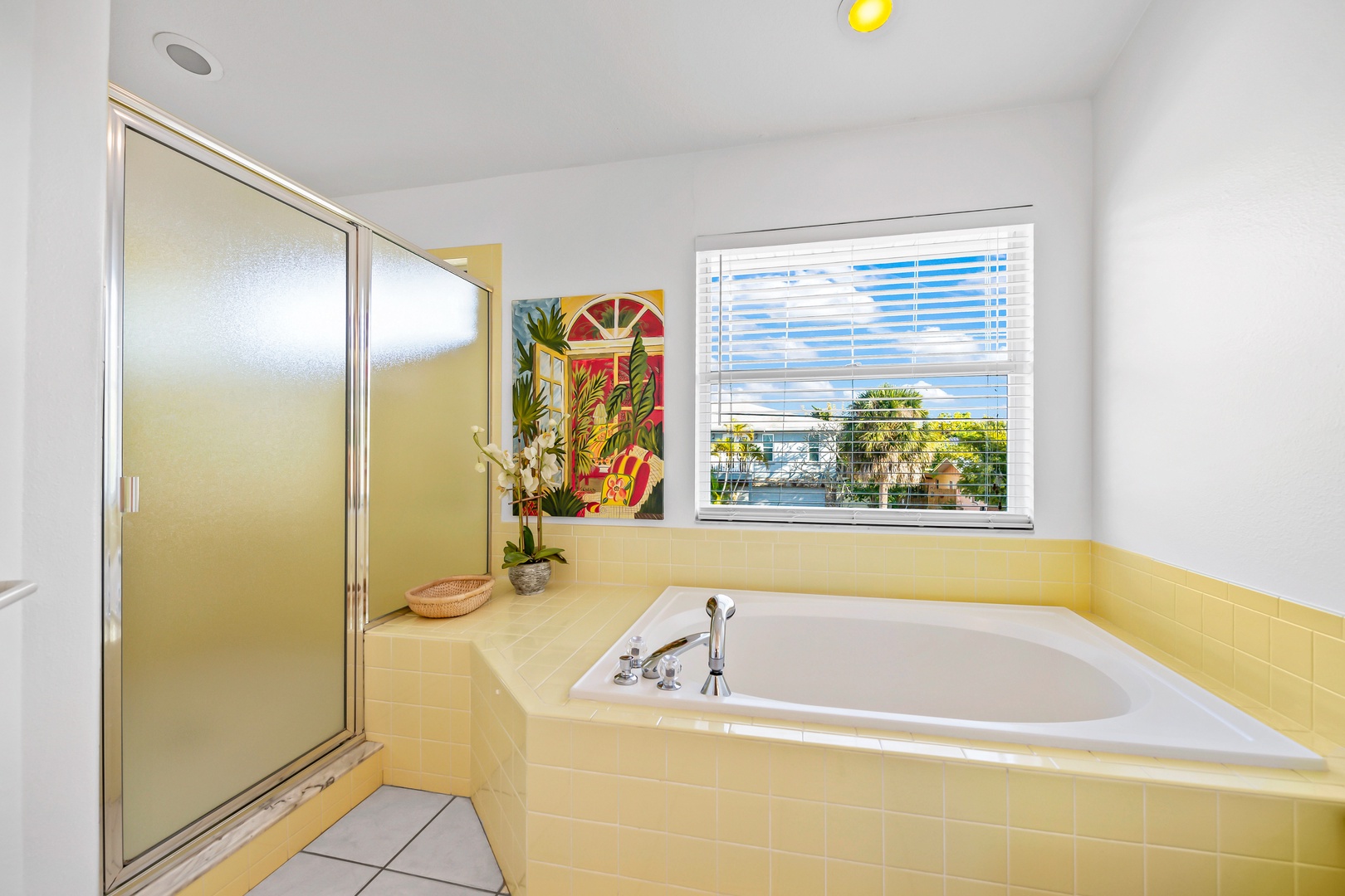 Soaking Tub and Walk-in Shower