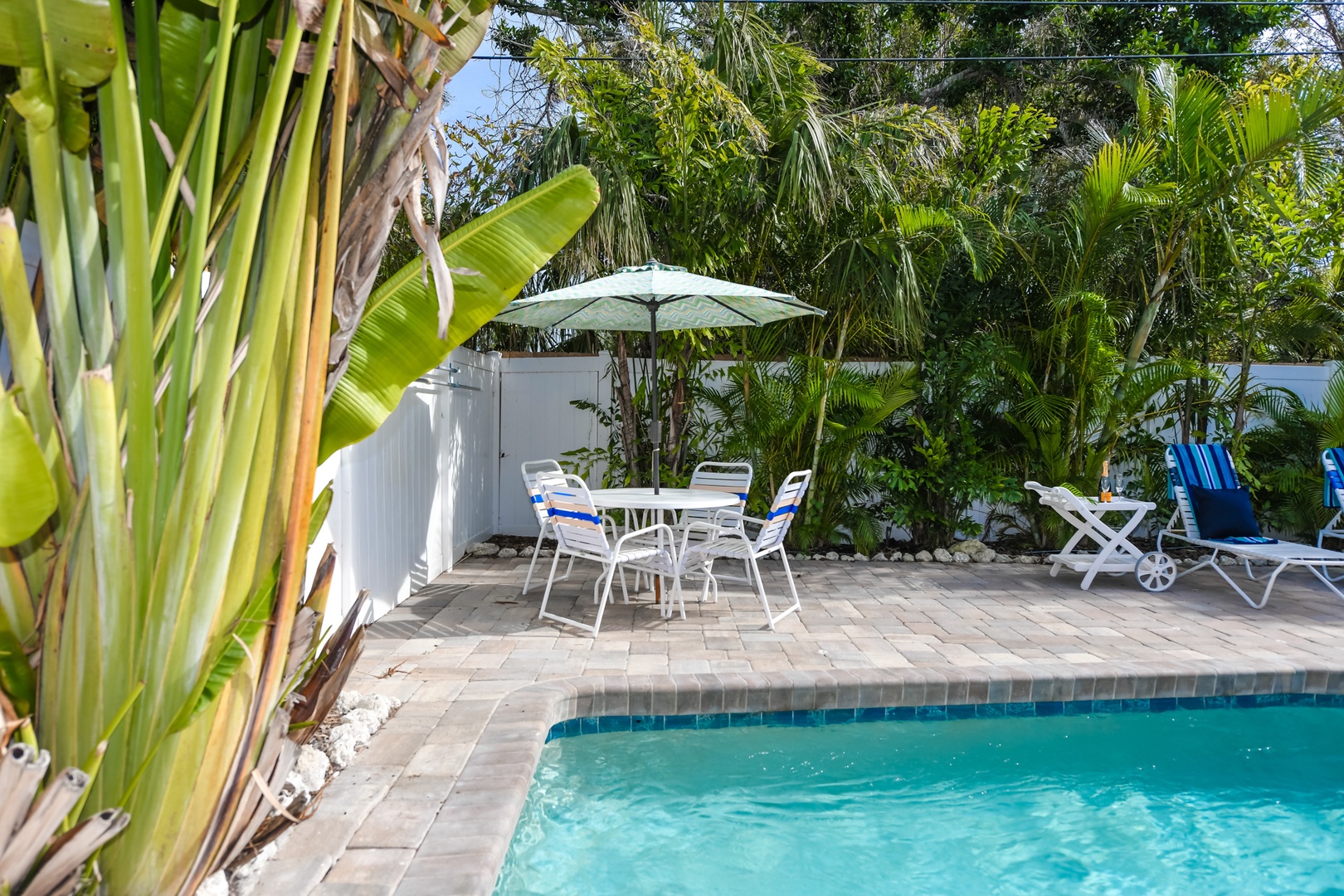 Poolside Seating, West Unit