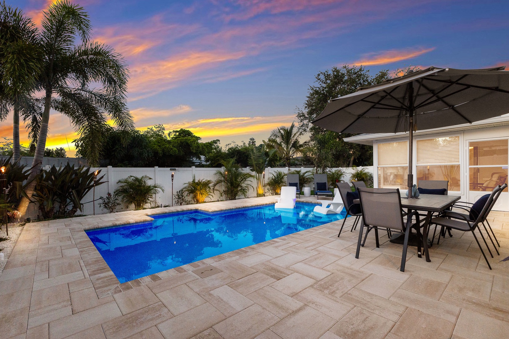 The Lilly Pad New Pool Deck