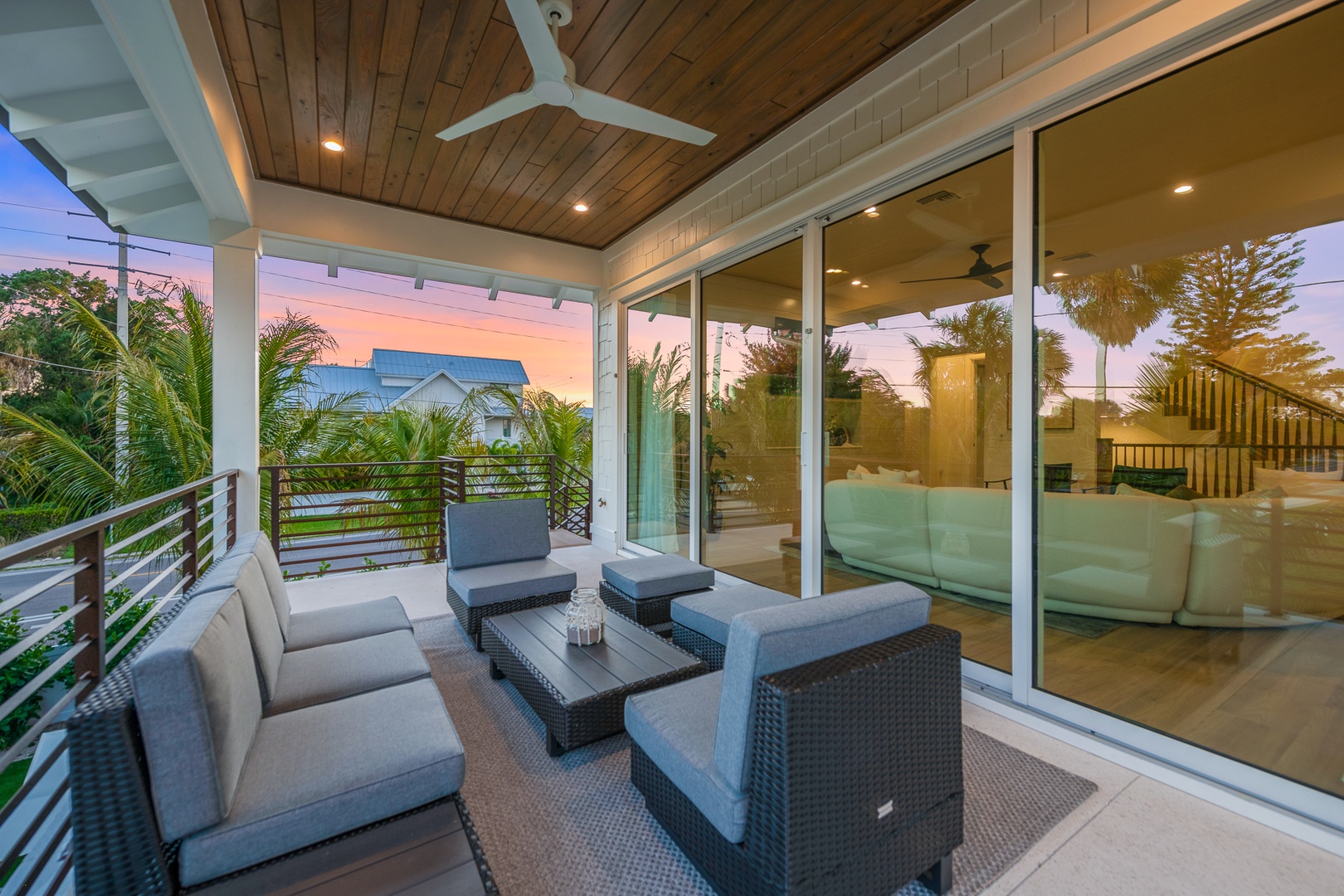 Balcony Lounge Area