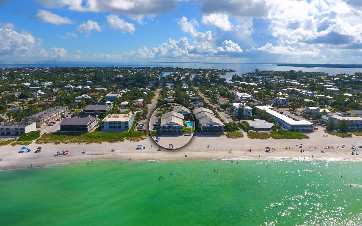 Aerial View from Gulf