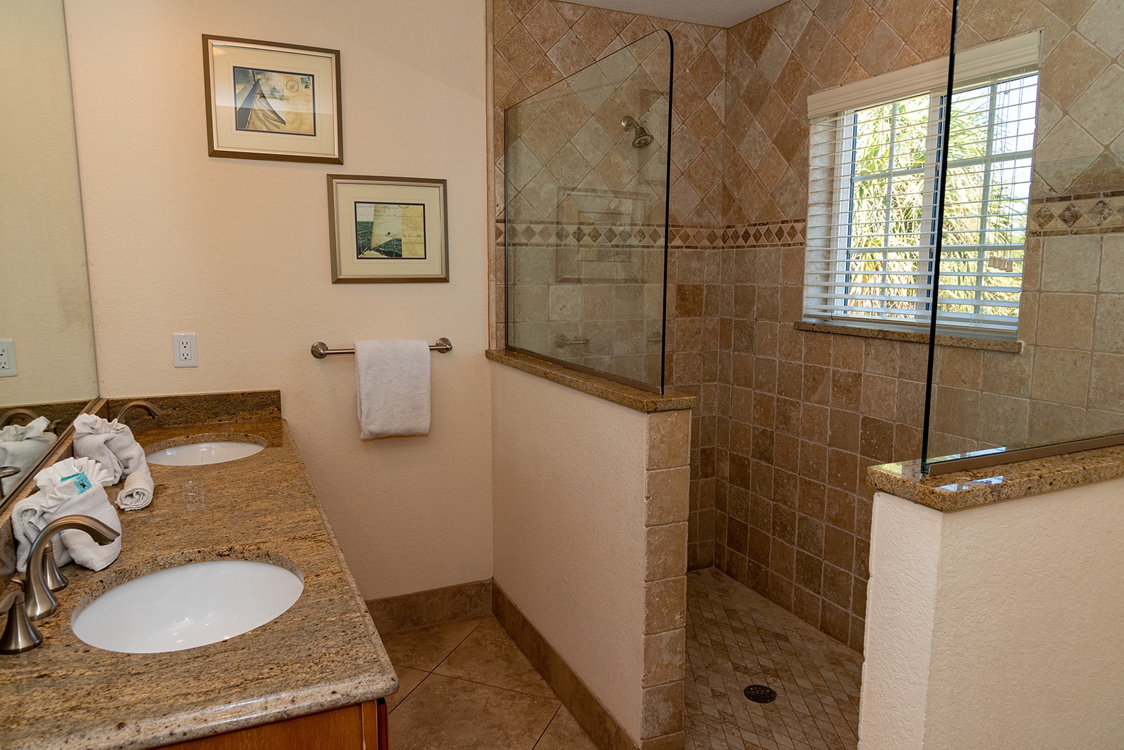 2nd Floor Master bathroom with walk in shower