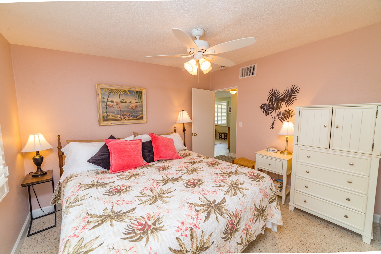 Primary Bedroom - With Storage and Ceiling Fan