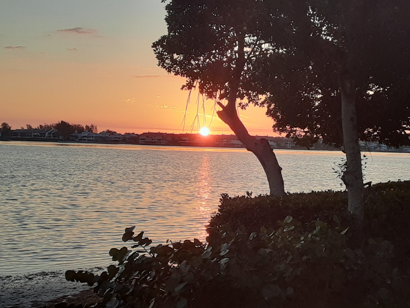 View of Sunrise from Private Patio