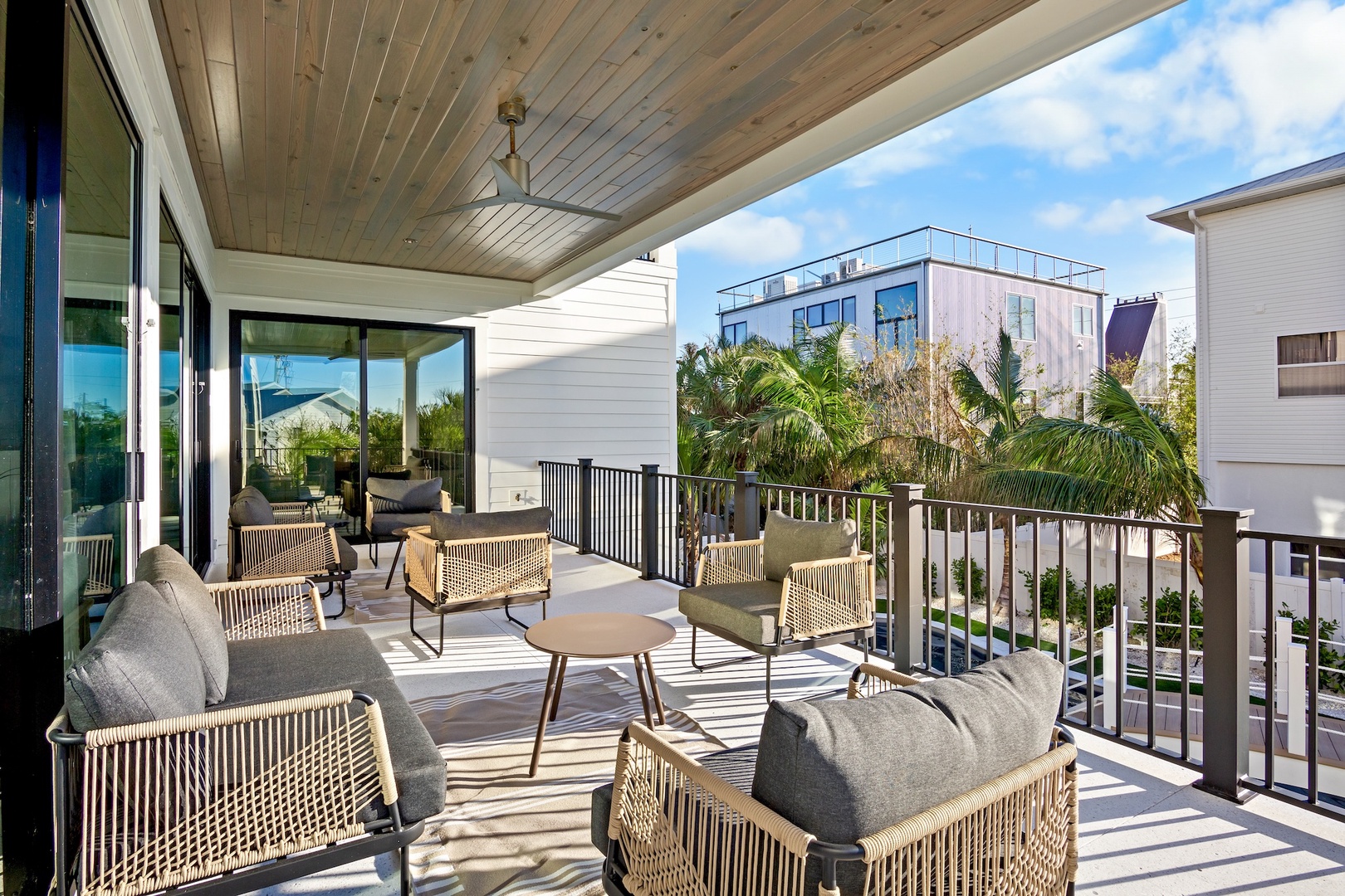 Main Floor Balcony, Living Area