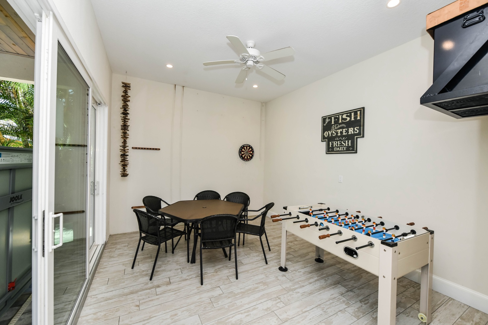 Game Room with Foosball Table