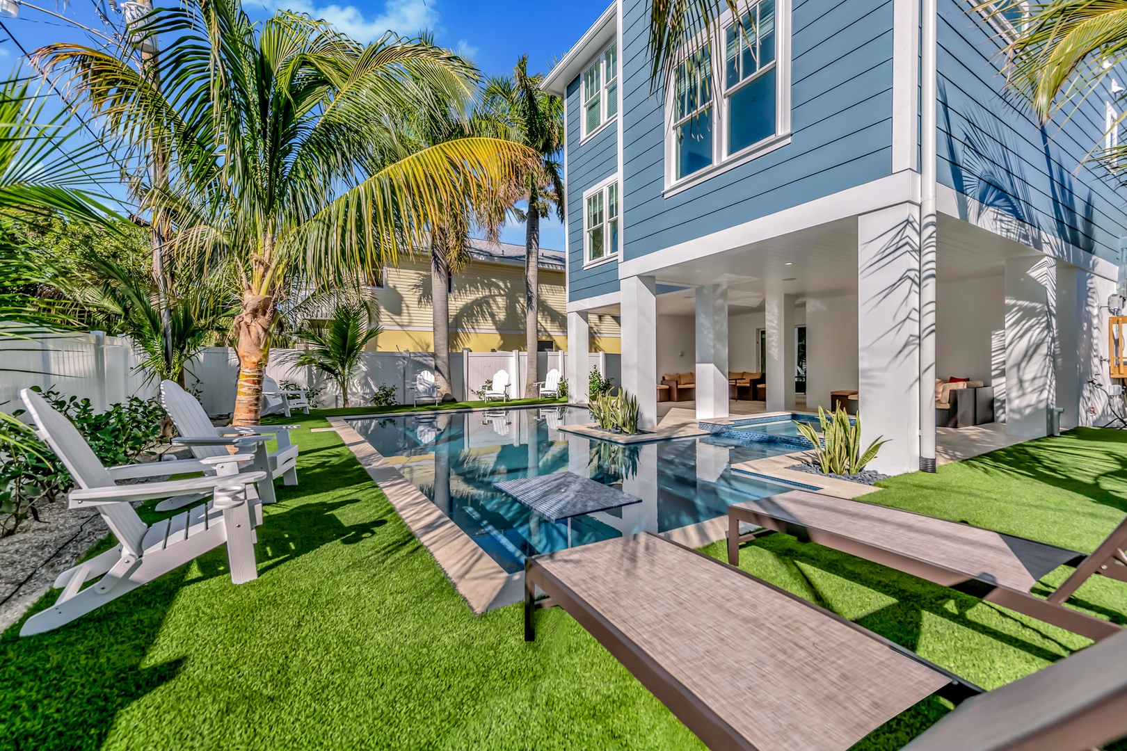 Private Backyard with Pool