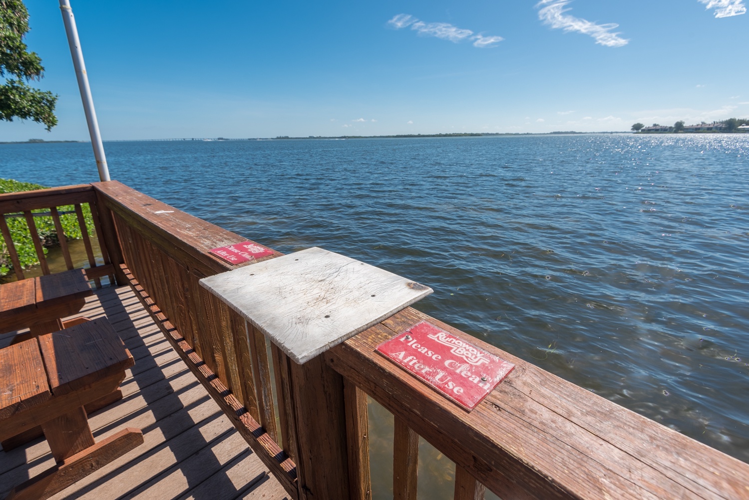 Seating on Runaway Bay Deck