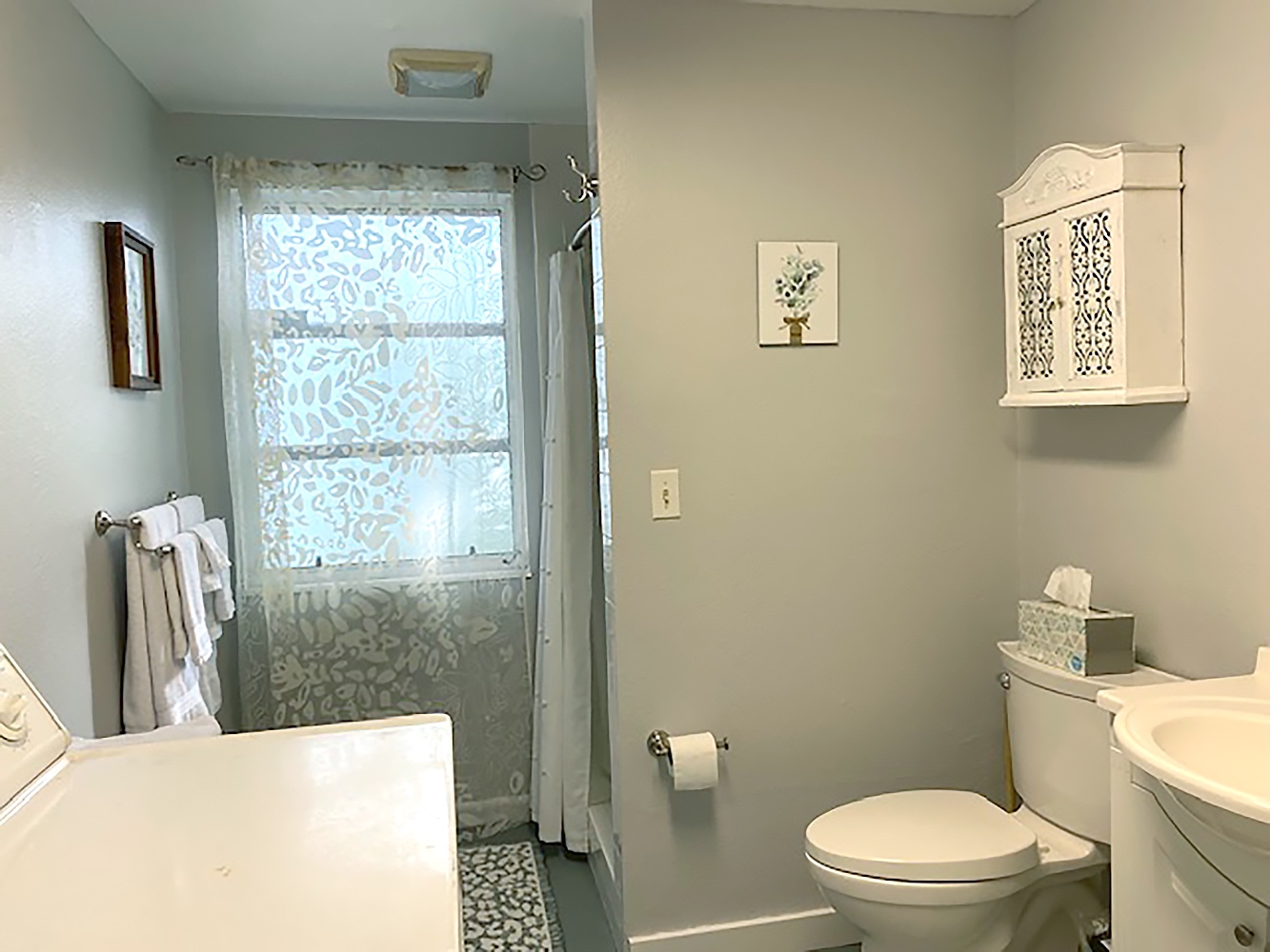 Bathroom and Laundry - Next To Kitchen