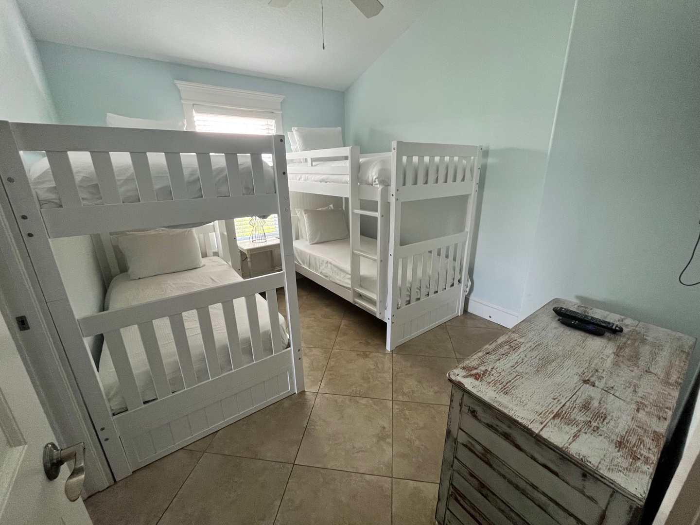 Sixth Bedroom - Two Twin Bunks