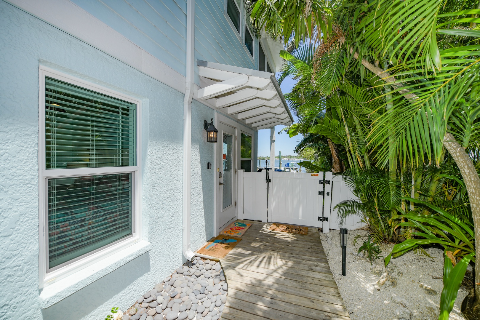 Side of Home and Front Door