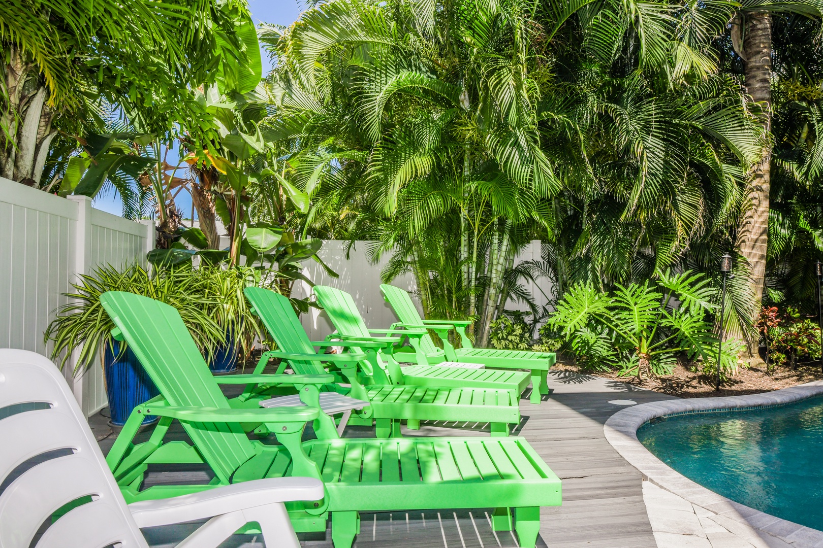 Poolside Lounging