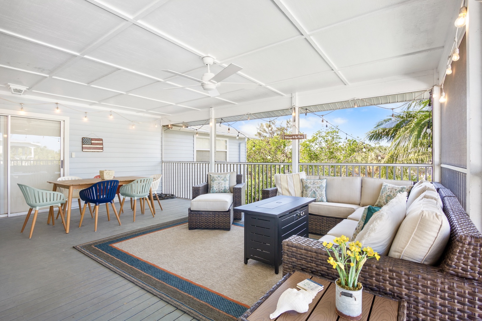 Balcony, Living Area