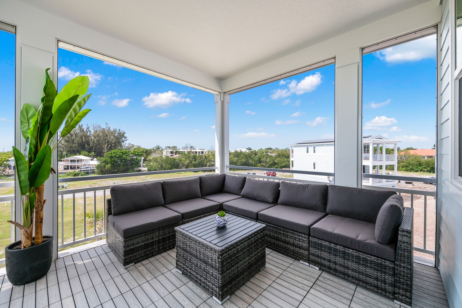 Balcony, Lounge Area