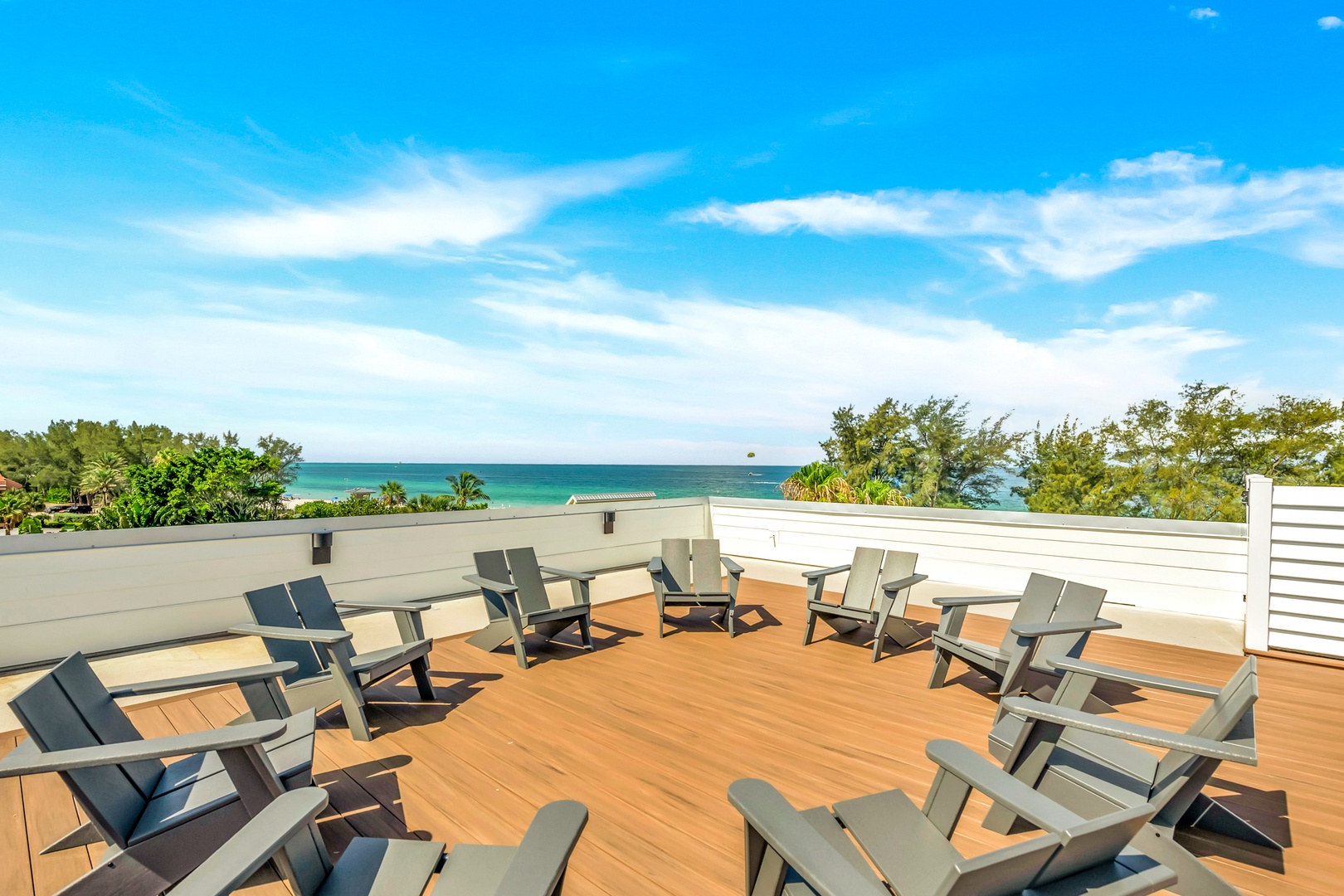 Rooftop Deck - Gulf Views