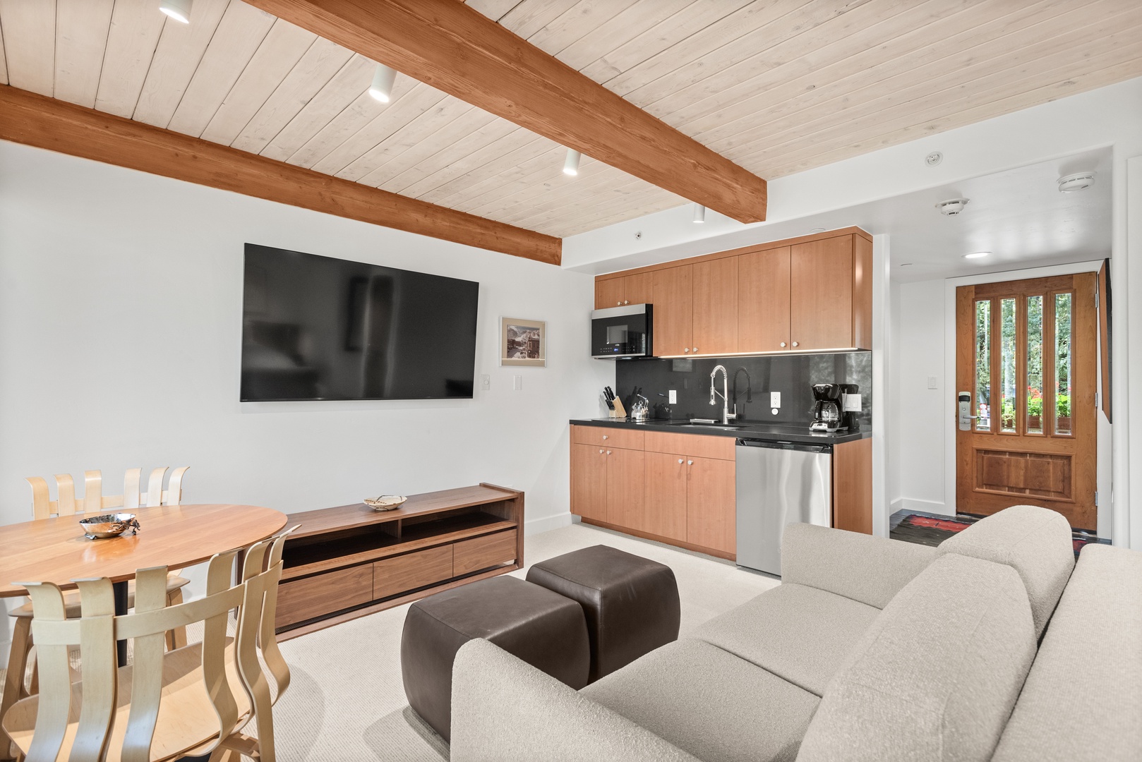 Living Room & Kitchenette