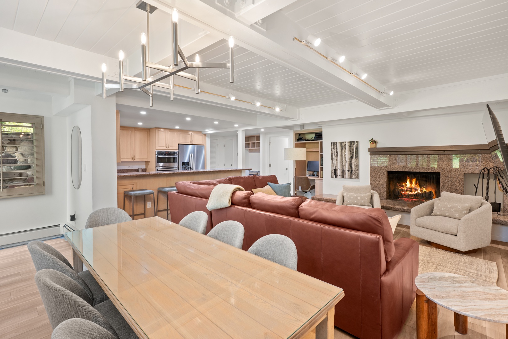 Living Room & Dining Table