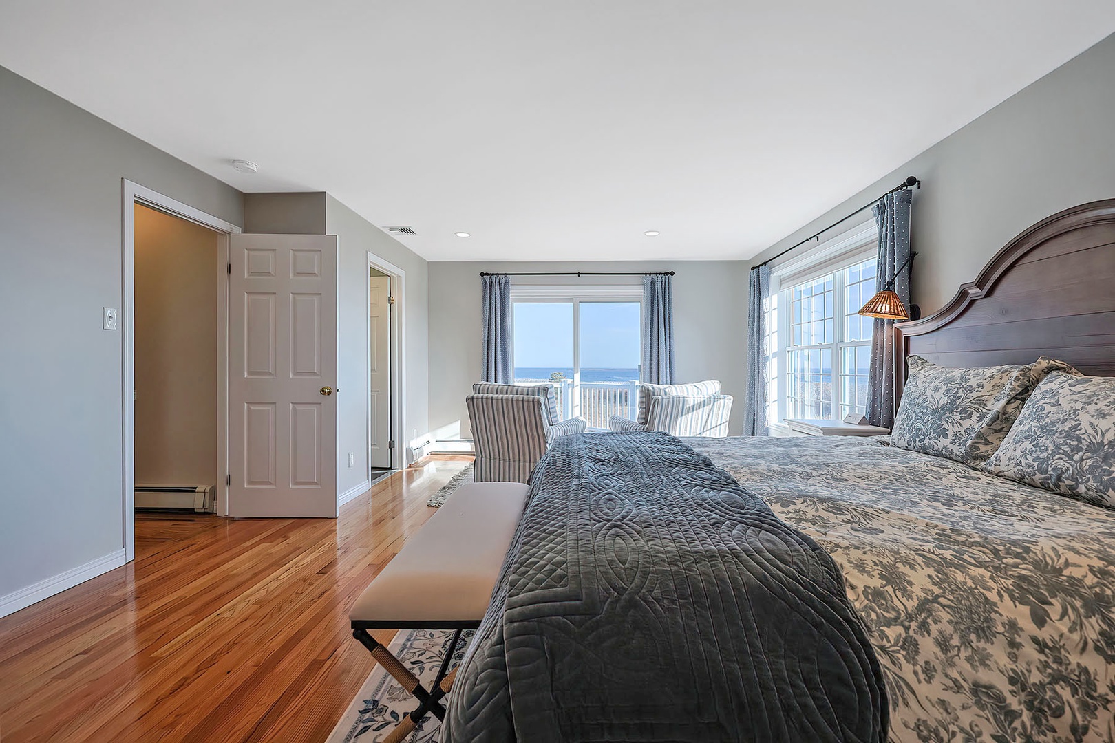 Primary King bedroom.