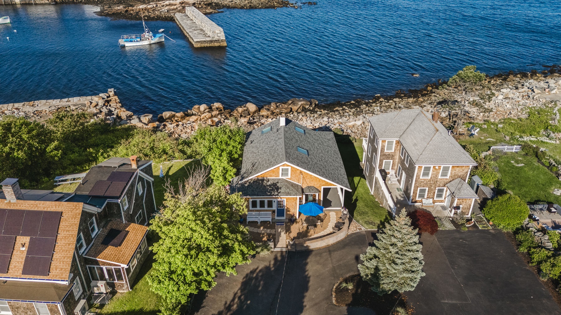 The house from above.