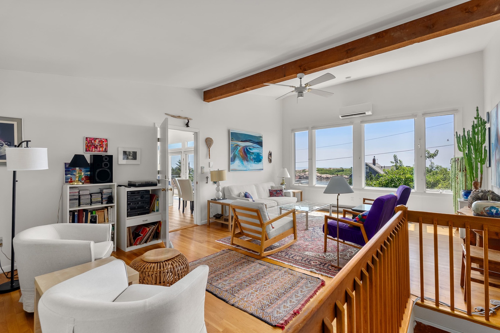 Front parlor with ocean views.