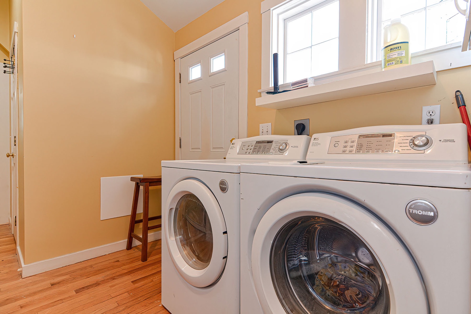 Laundry area.