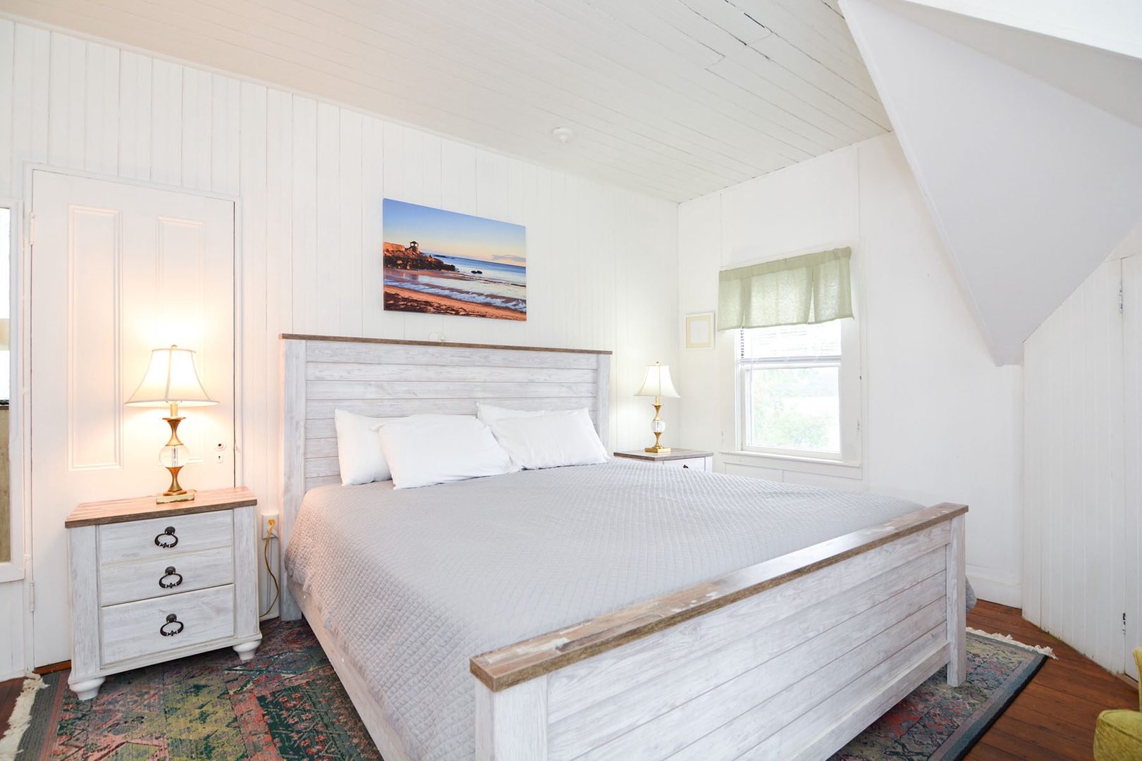 Sleep soundly and greet the day with stunning river views from the Primary..