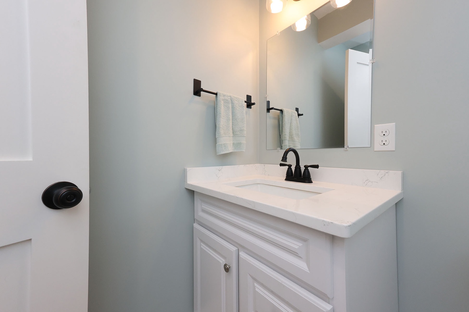 Half bathroom.
