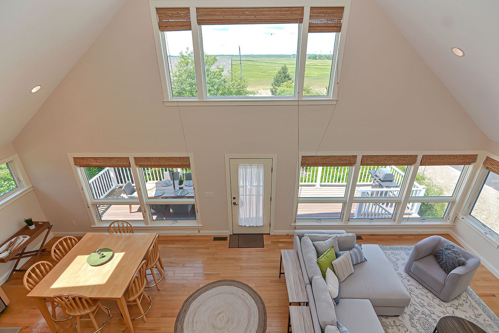 View from the loft.