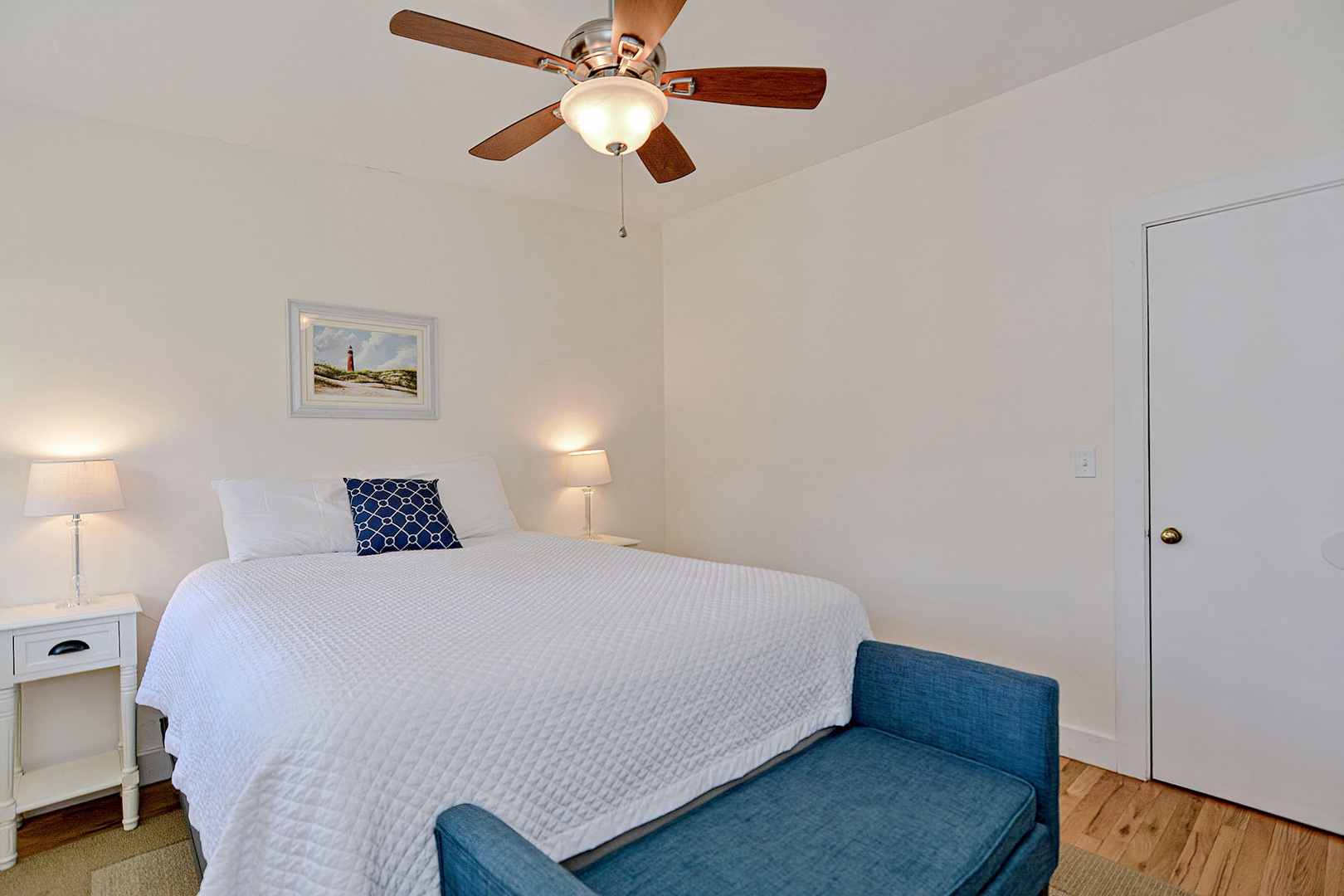 Bedroom 2 with a queen bed.