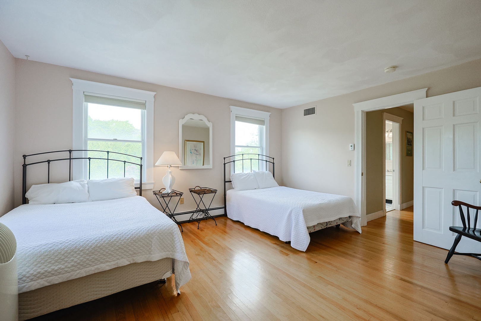 Bedroom 4: Two double (Full) beds.