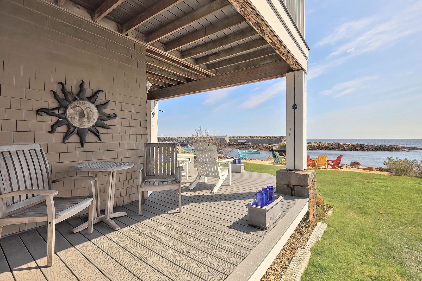 There's so many "secret spots" for just sitting and relaxing.