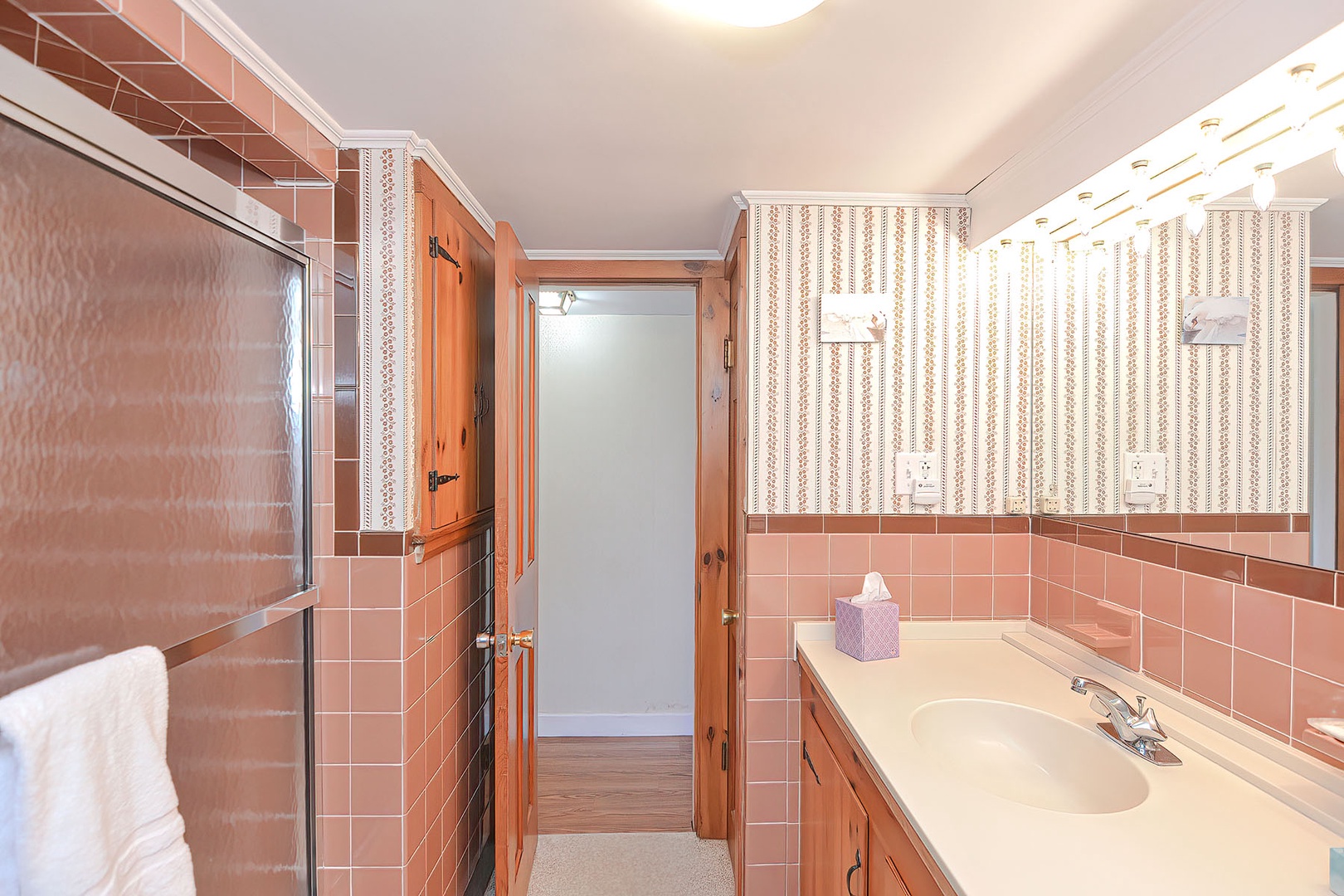 Bathroom 3: Second-floor full bath.