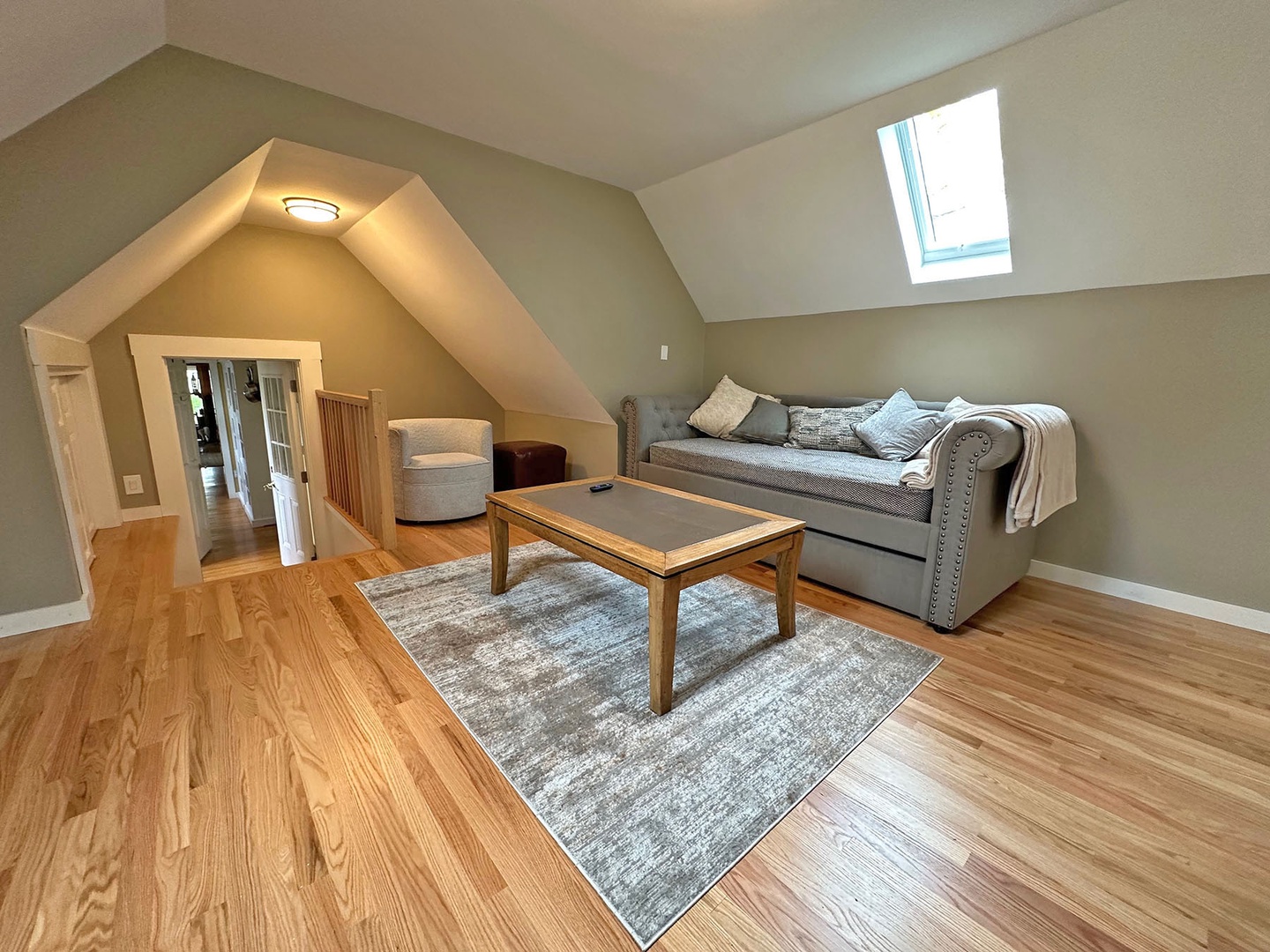 Game room with a daybed and trundle