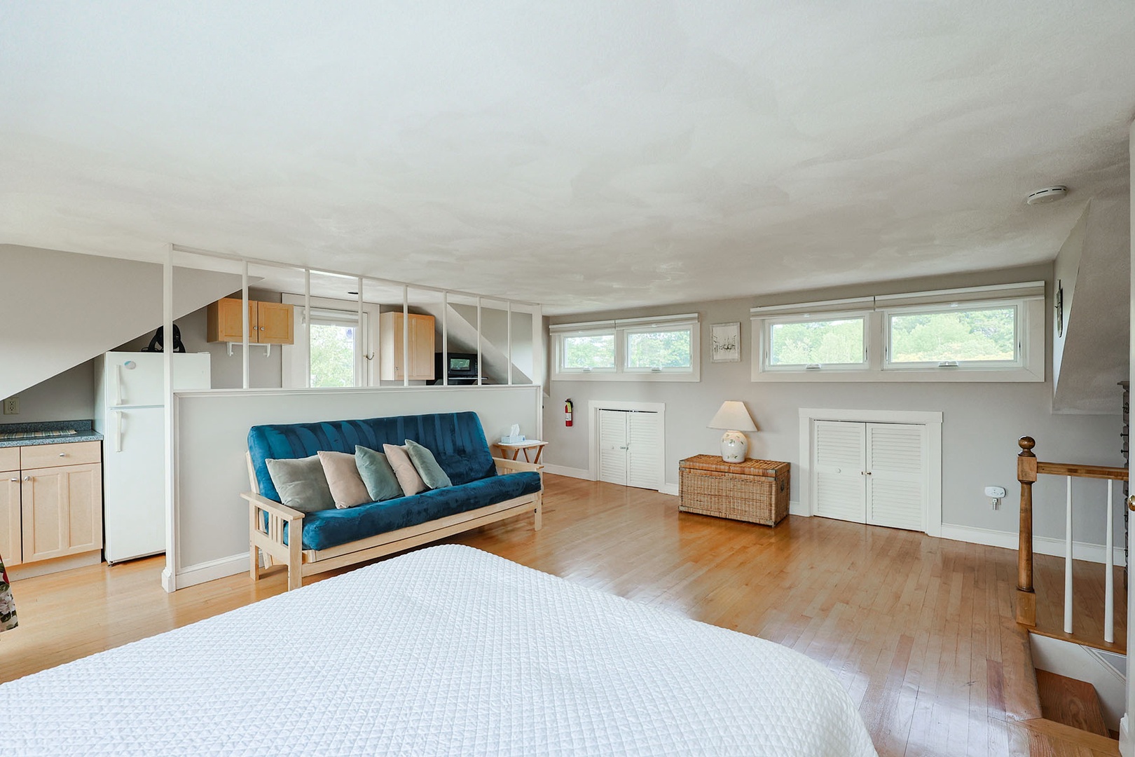 Another view of the in-law or au pair suite.